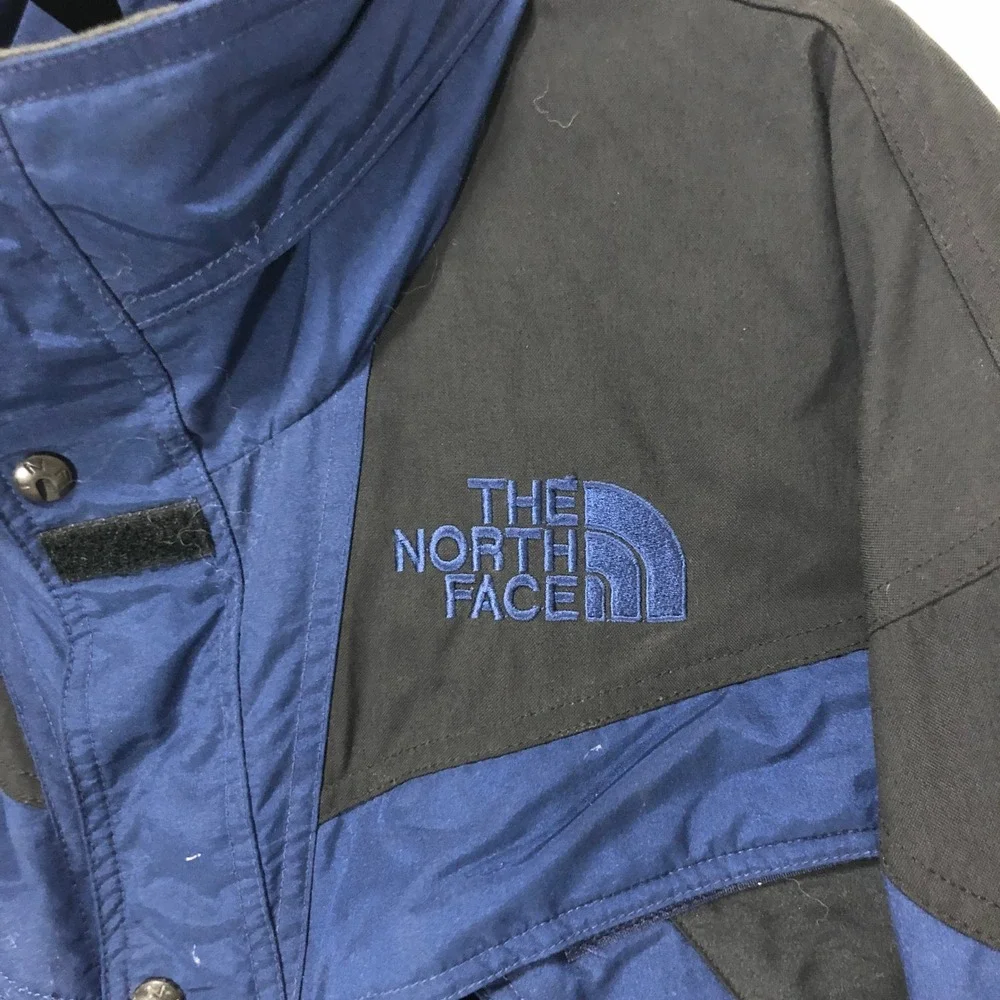 The North Face Vintage Insulated Jacket Extreme Series‎ Blue Black Winter Parka